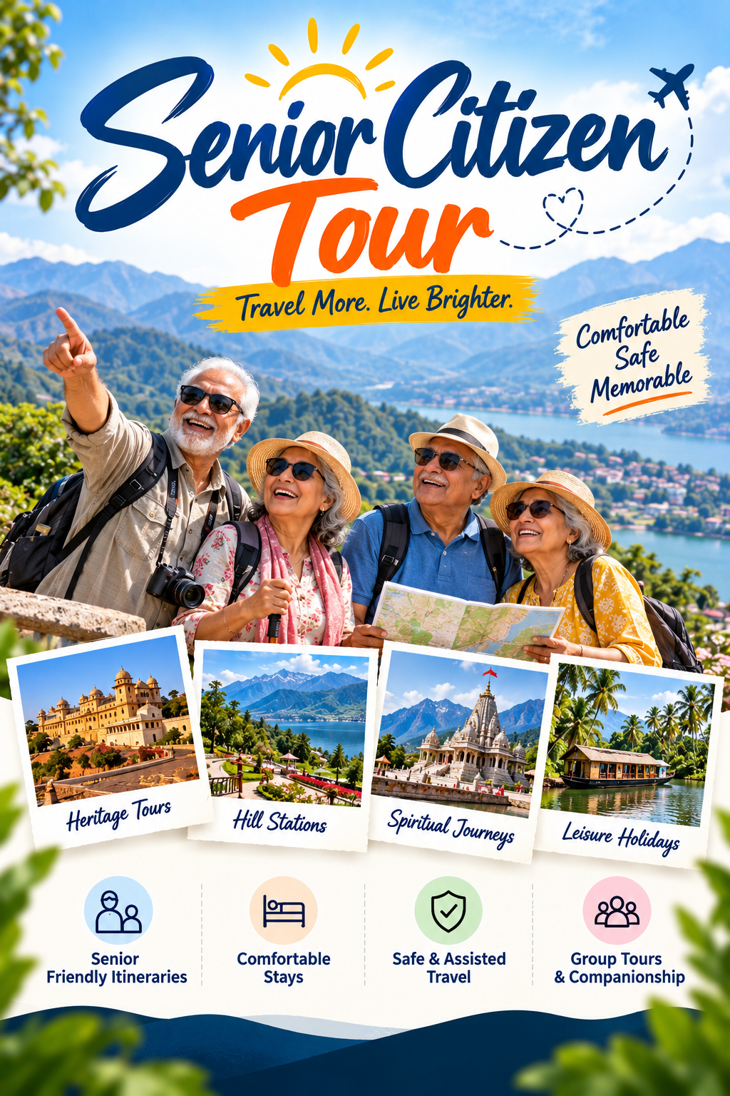 Senior Citizen Comfort Tours
